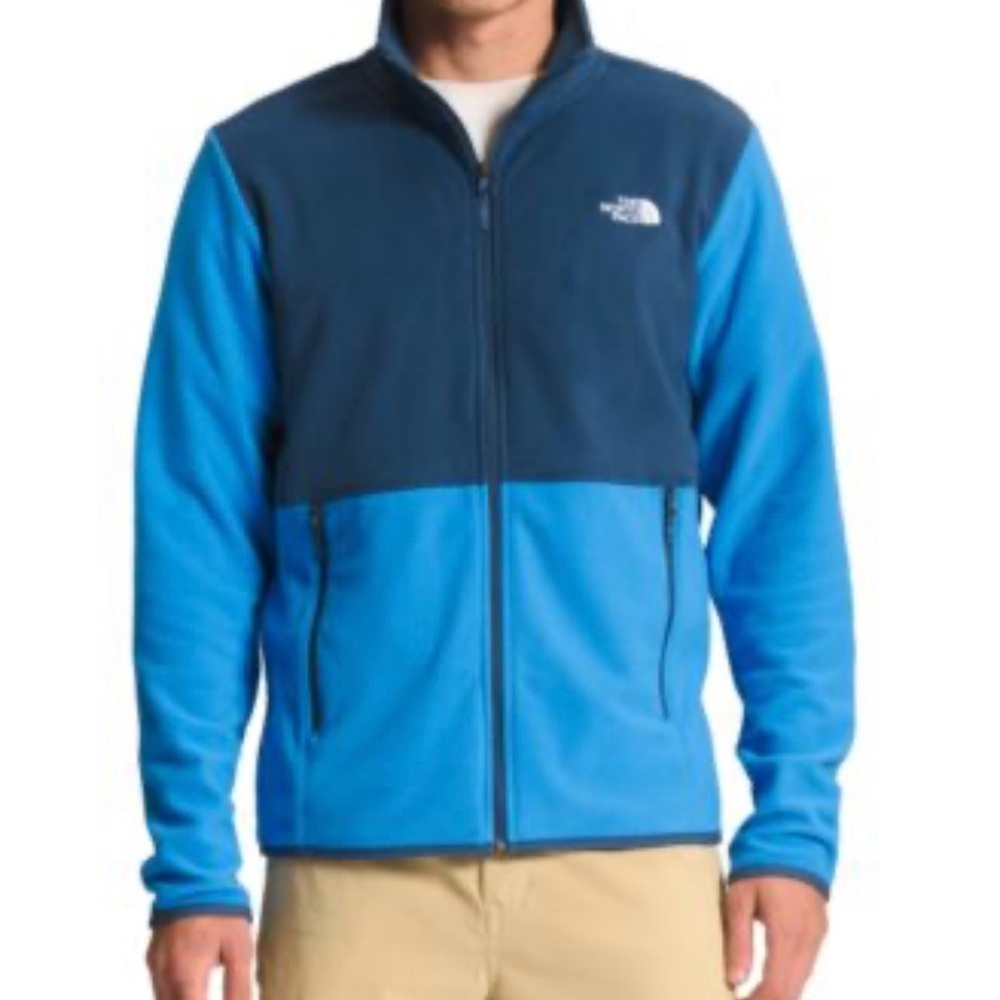 Men’s North Face full zip fleece jacket